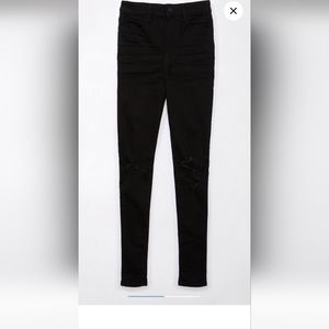 American Eagle || black jeggings